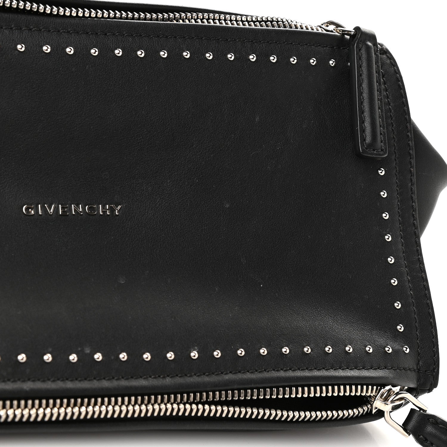 Givenchy Calfskin Studded Medium Pandora Black 11 of 12