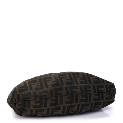 Fendi Zucca Small Chef Shoulder Bag  Tobacco Black 3 of 8