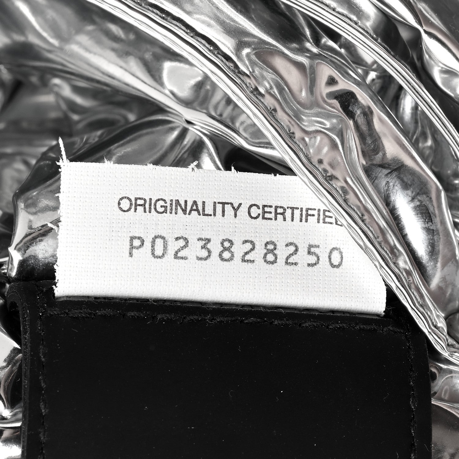 Bottega Veneta Metallic Lambskin Maxi Intrecciato Padded The Belt Cassette Bag Silver 7 of 10