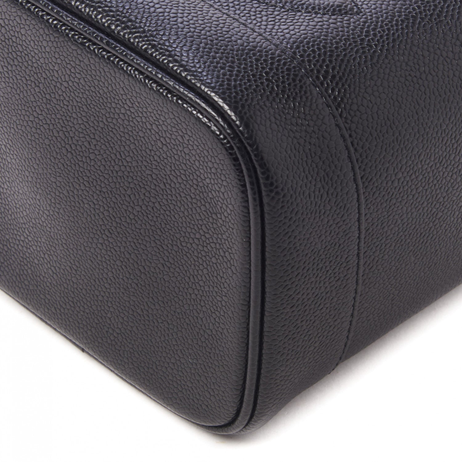 Chanel Caviar Vanity Cosmetic Case Black 4 of 8