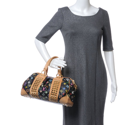 Louis Vuitton Monogram Multicolor Courtney MM Black 2 of 7