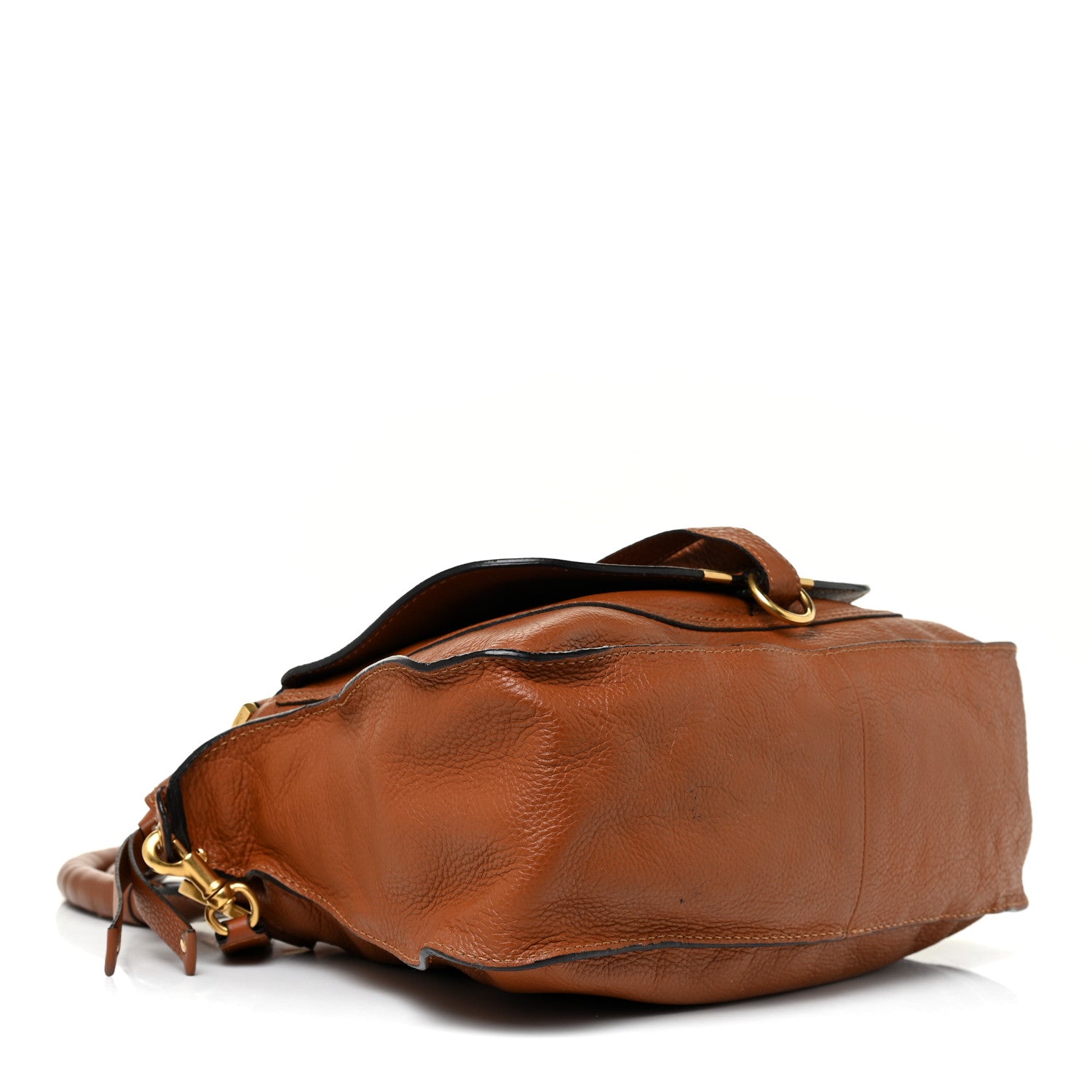 Chloe Calfskin Small Marcie Satchel Tan 4 of 16