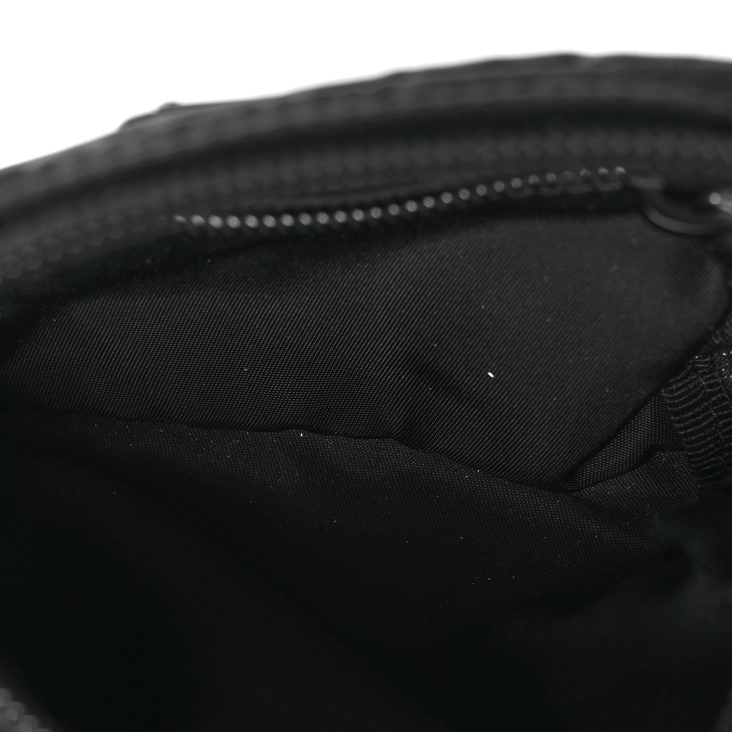 Tessuto Nylon Vela Cosmetic Pouch Black