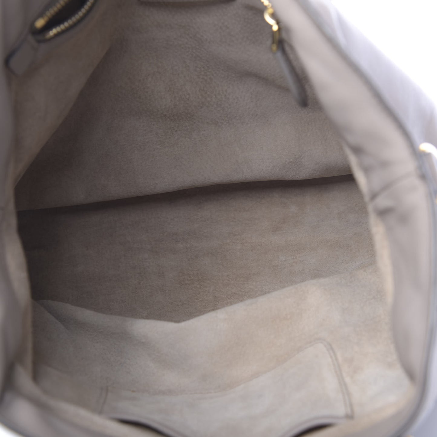 Soft Calf Shopping Tote Argilla