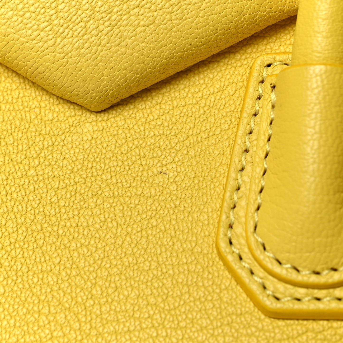 Sugar Goatskin Mini Antigona Yellow