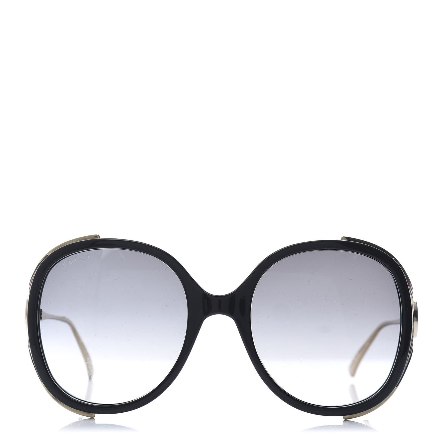 Round Frame Injected GG0226S Sunglasses Black