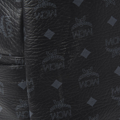 MCM Visetos Medium Sprinkle Stud Stark Backpack Black 9 of 15