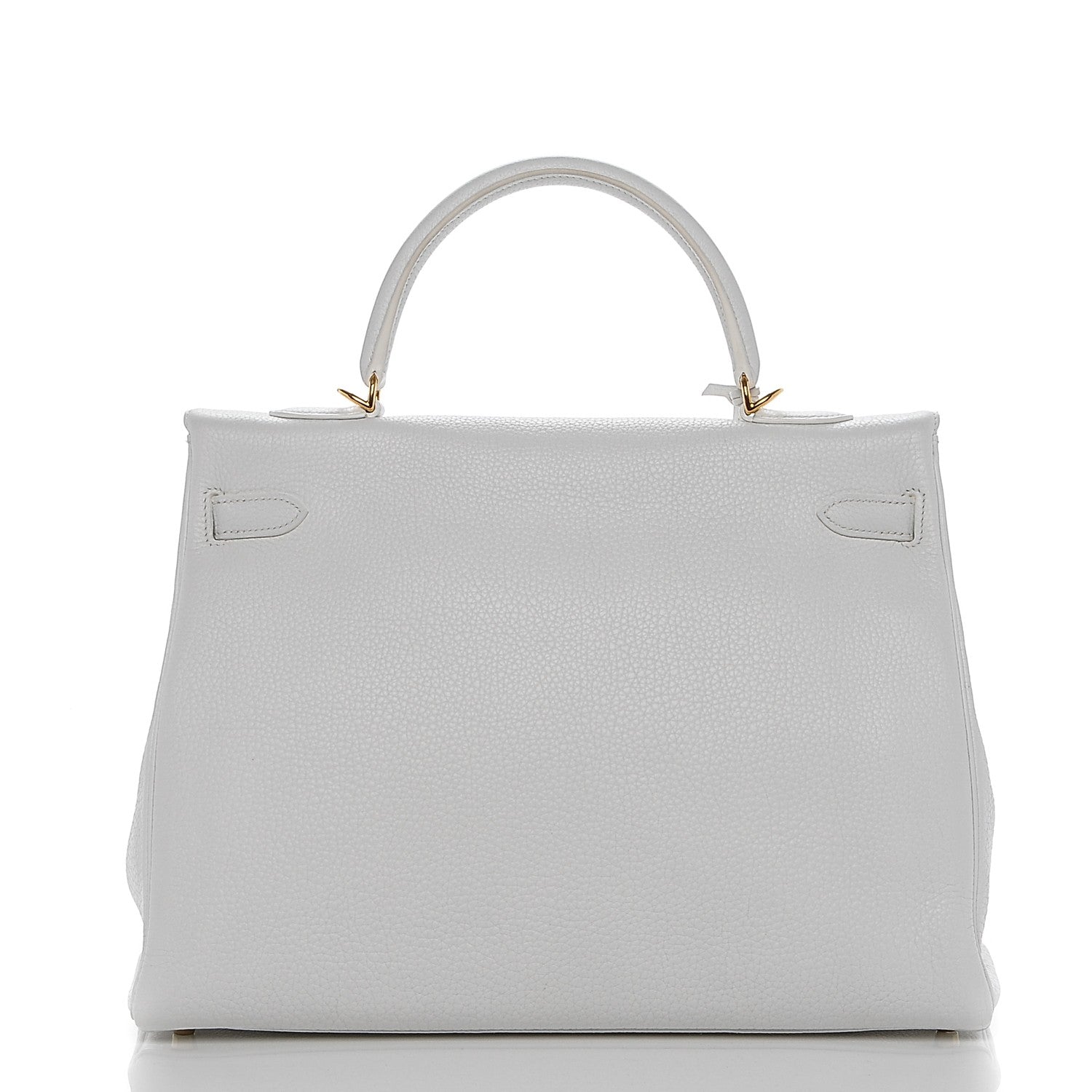 Hermes Taurillon Clemence Kelly Retourne 35 White 4 of 25