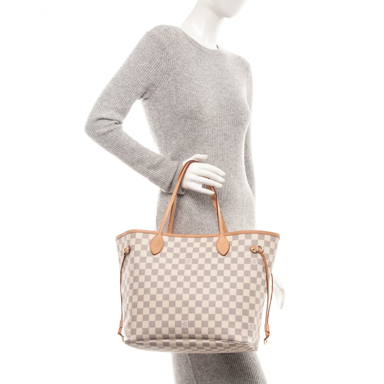 Louis Vuitton Damier Azur Neo Neverfull MM 2 of 8