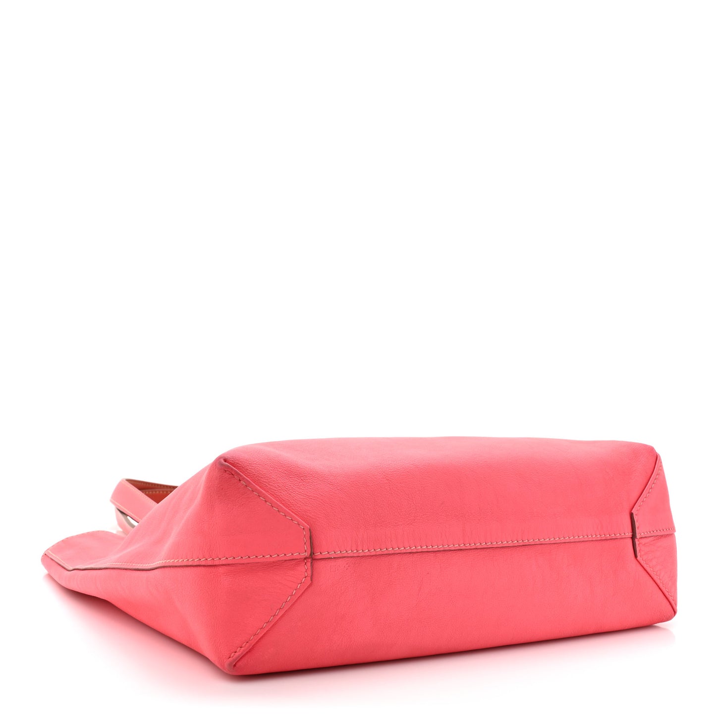 Veau Sikkim Swift Double Sens 28 Reversible Tote Peony Sanguine