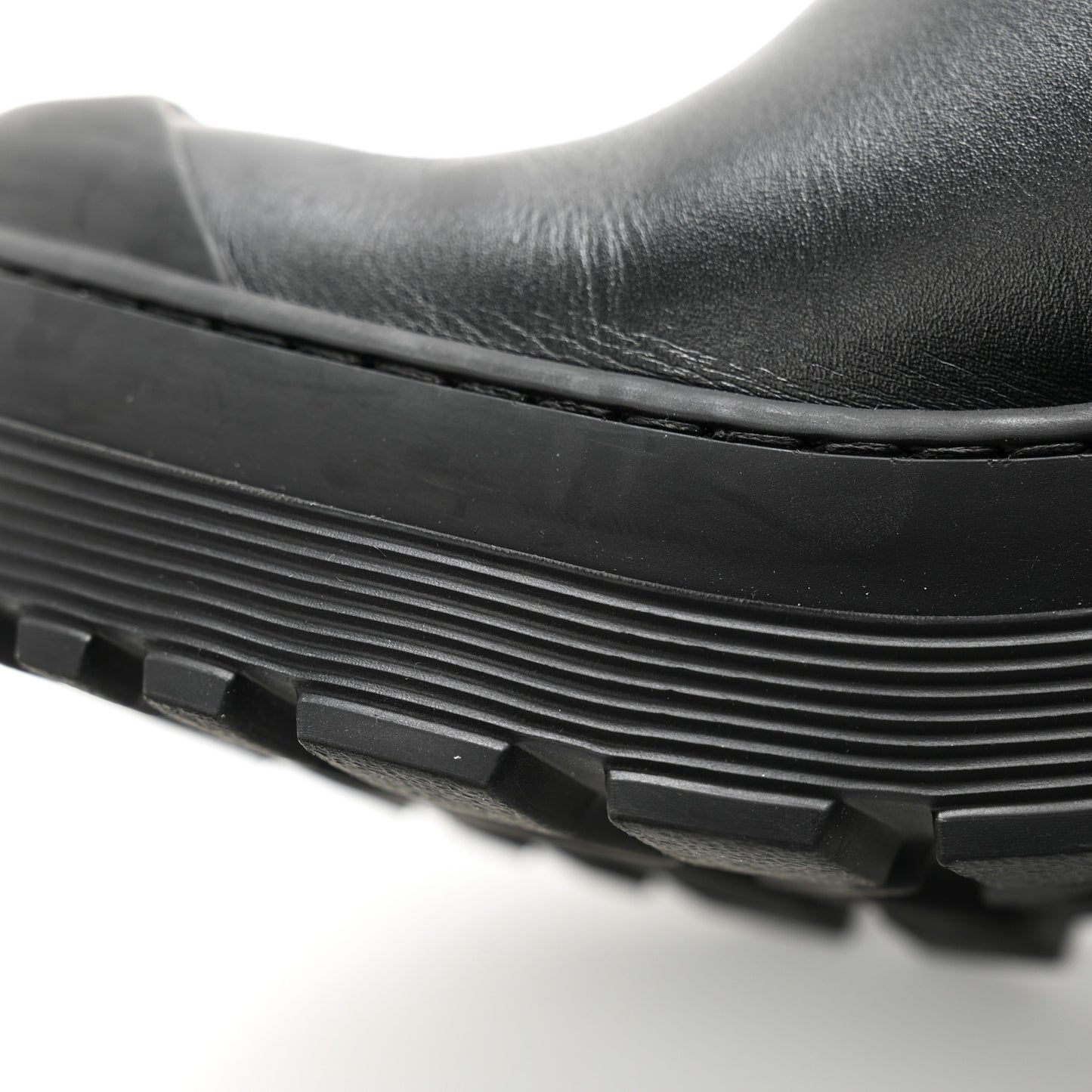 Nappa Symbol Ankle Boots 35.5 Black