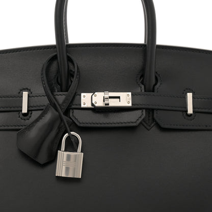 Hermes Box Birkin Sellier 25 Black 7 of 13