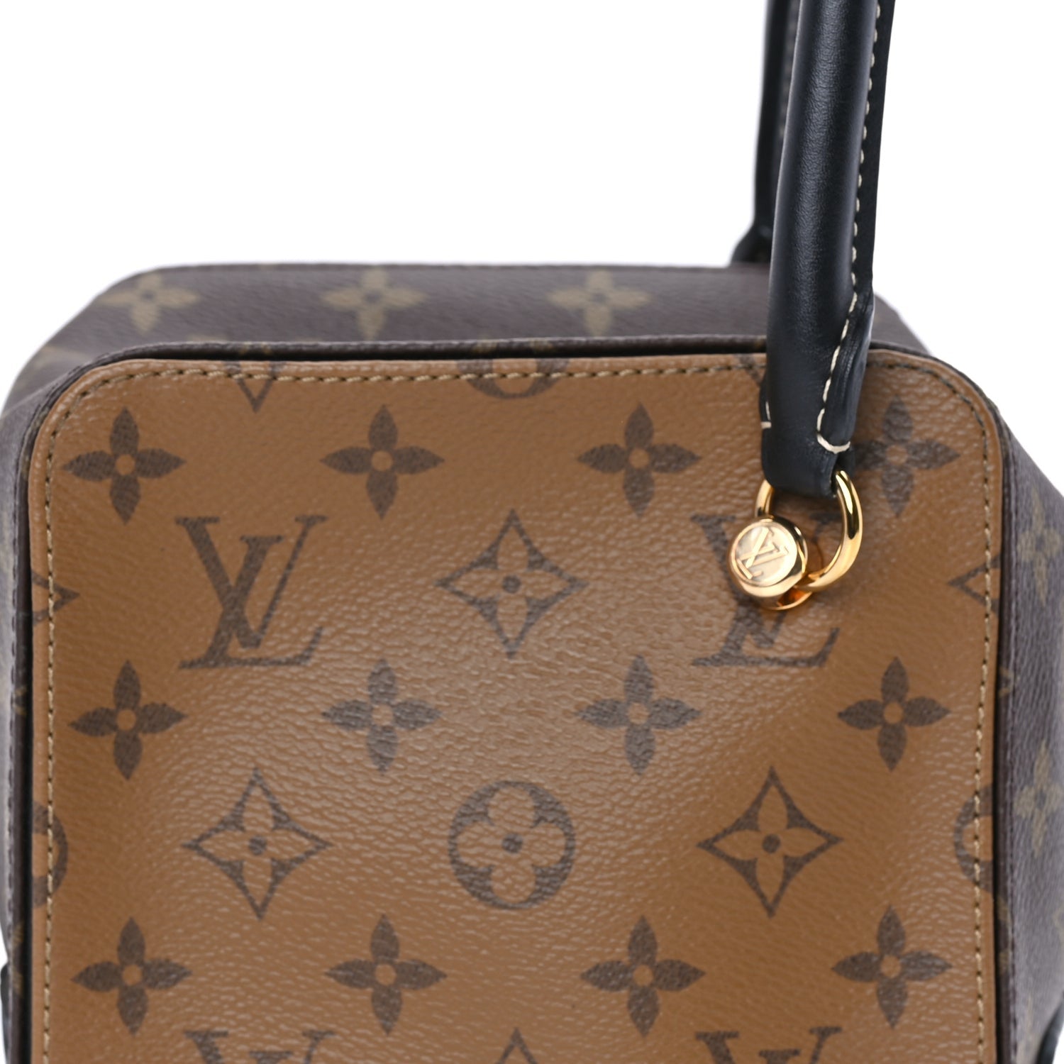 Louis Vuitton Reverse Monogram Square Bag 7 of 9