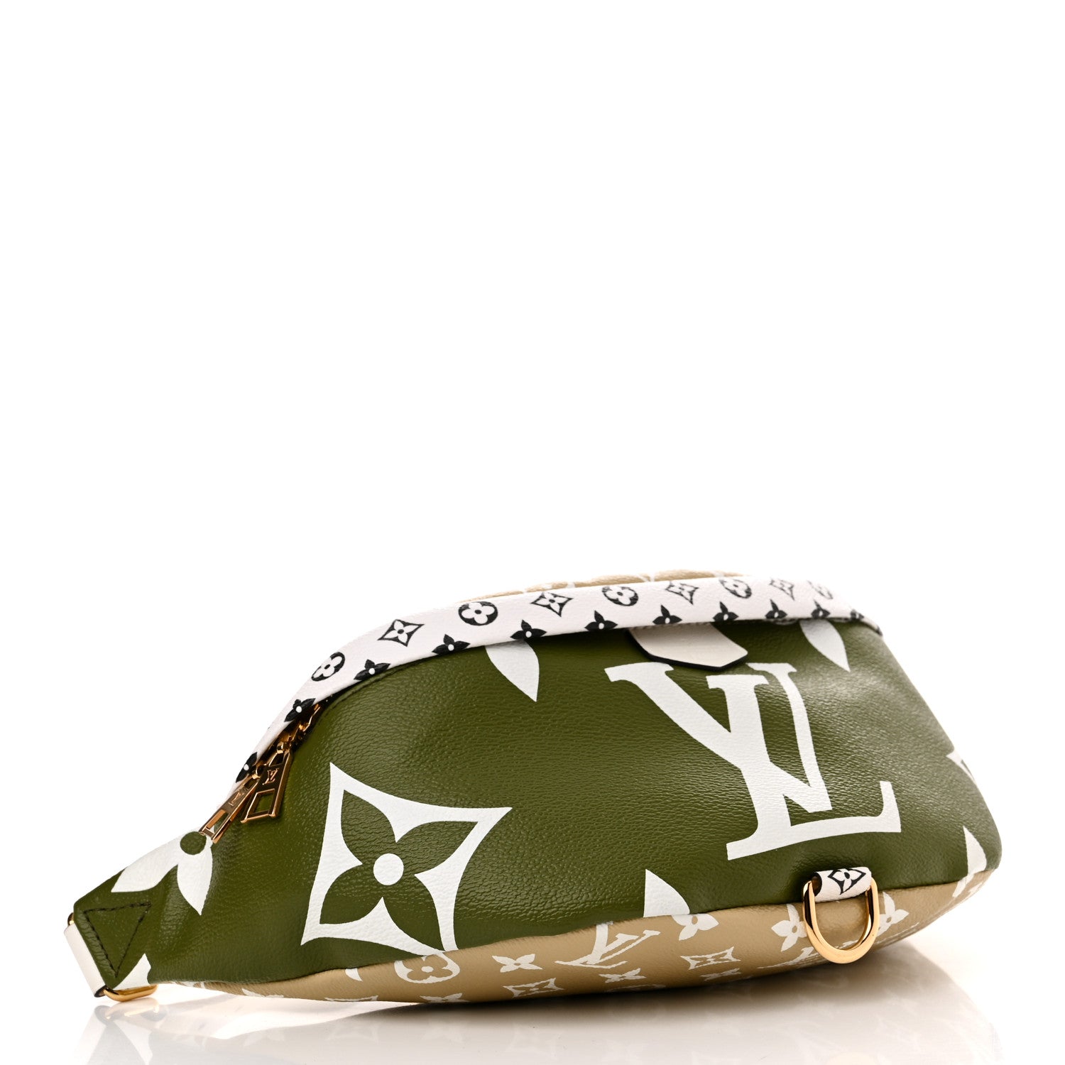 Louis Vuitton Monogram Giant Bumbag Kaki Beige 4 of 11