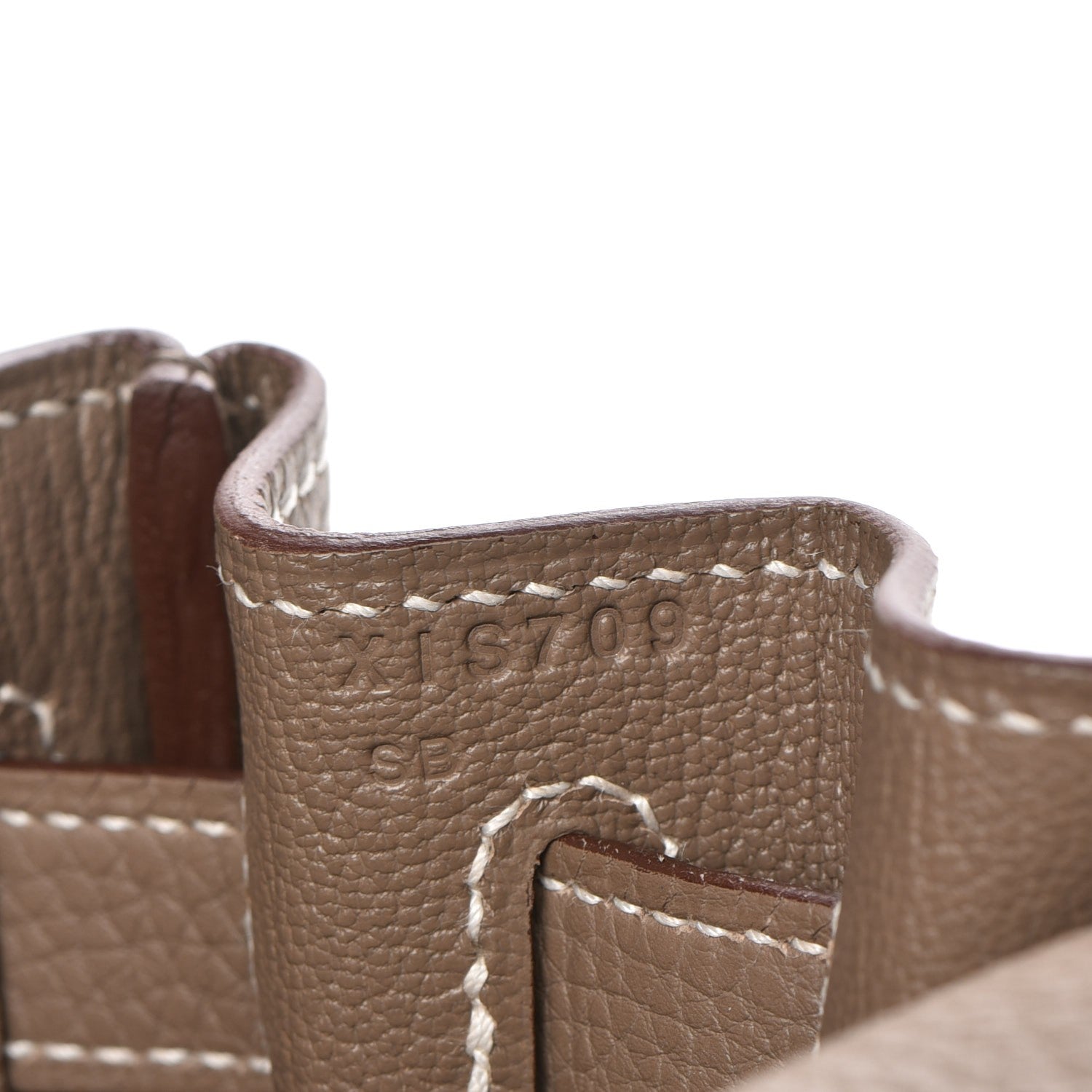 Hermes Togo Kelly Retourne 28 Etoupe 23 of 30