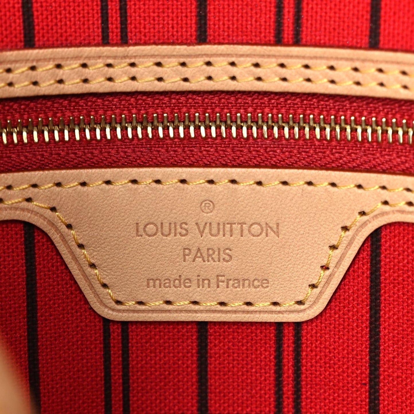 Monogram Neo Neverfull MM Cherry
