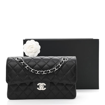 Chanel Caviar Quilted Small Double Flap Black 11 of 11