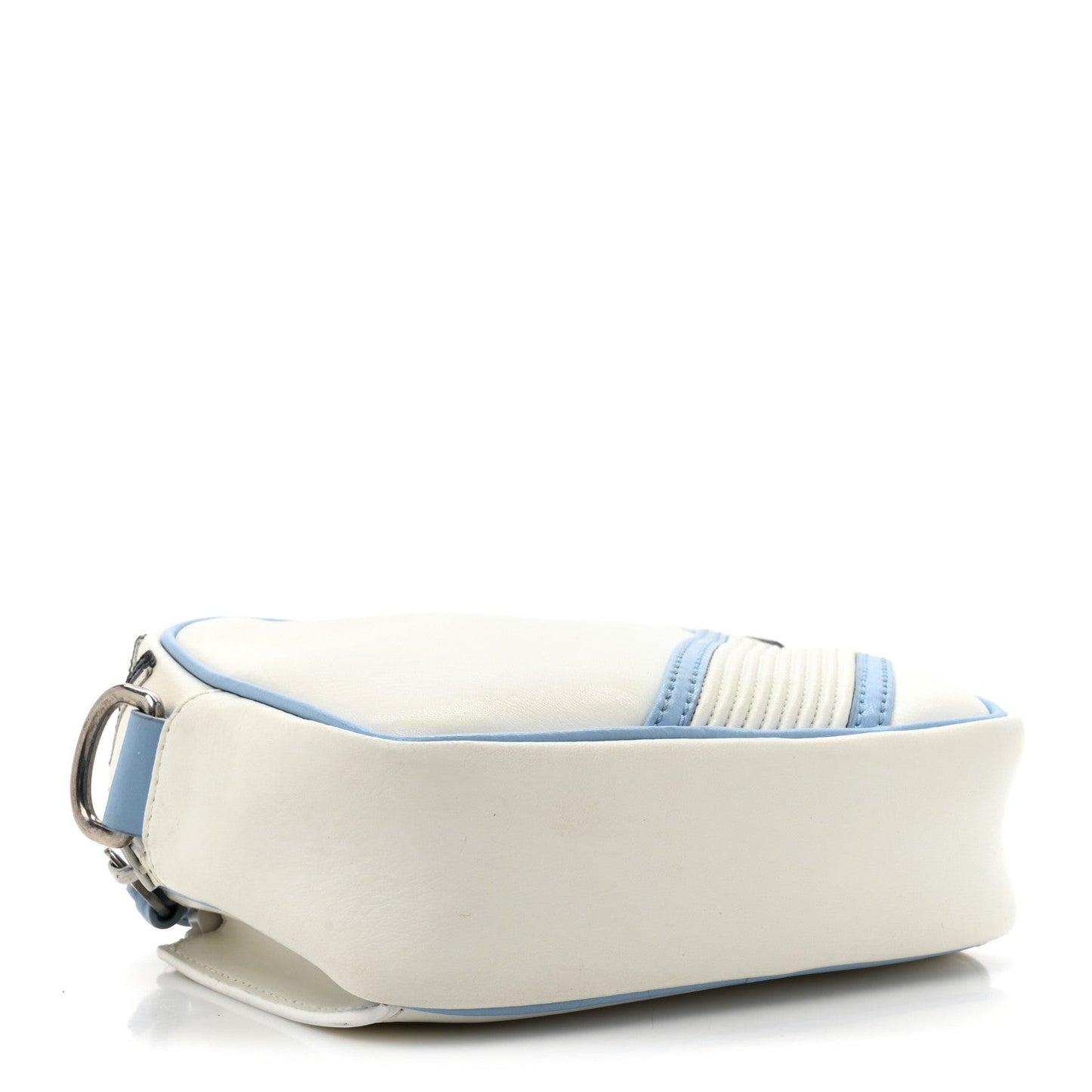 Calfskin MC3 Crossbody Bag White Blue Black