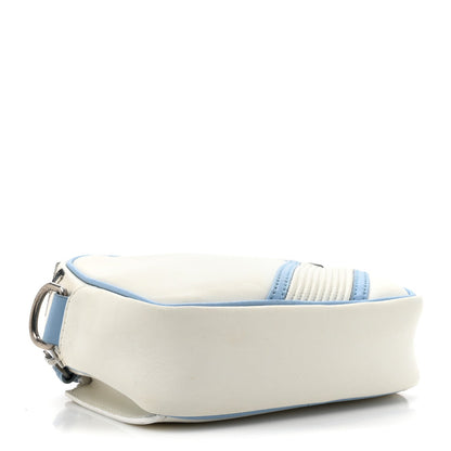 Givenchy Calfskin MC3 Crossbody Bag White Blue Black 4 of 7