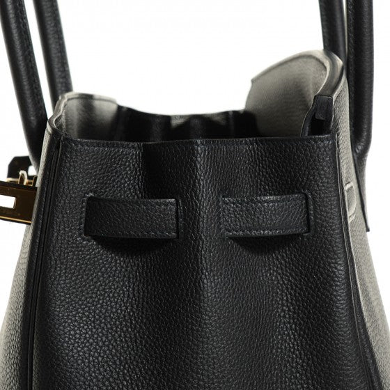 Togo Birkin 35 Black