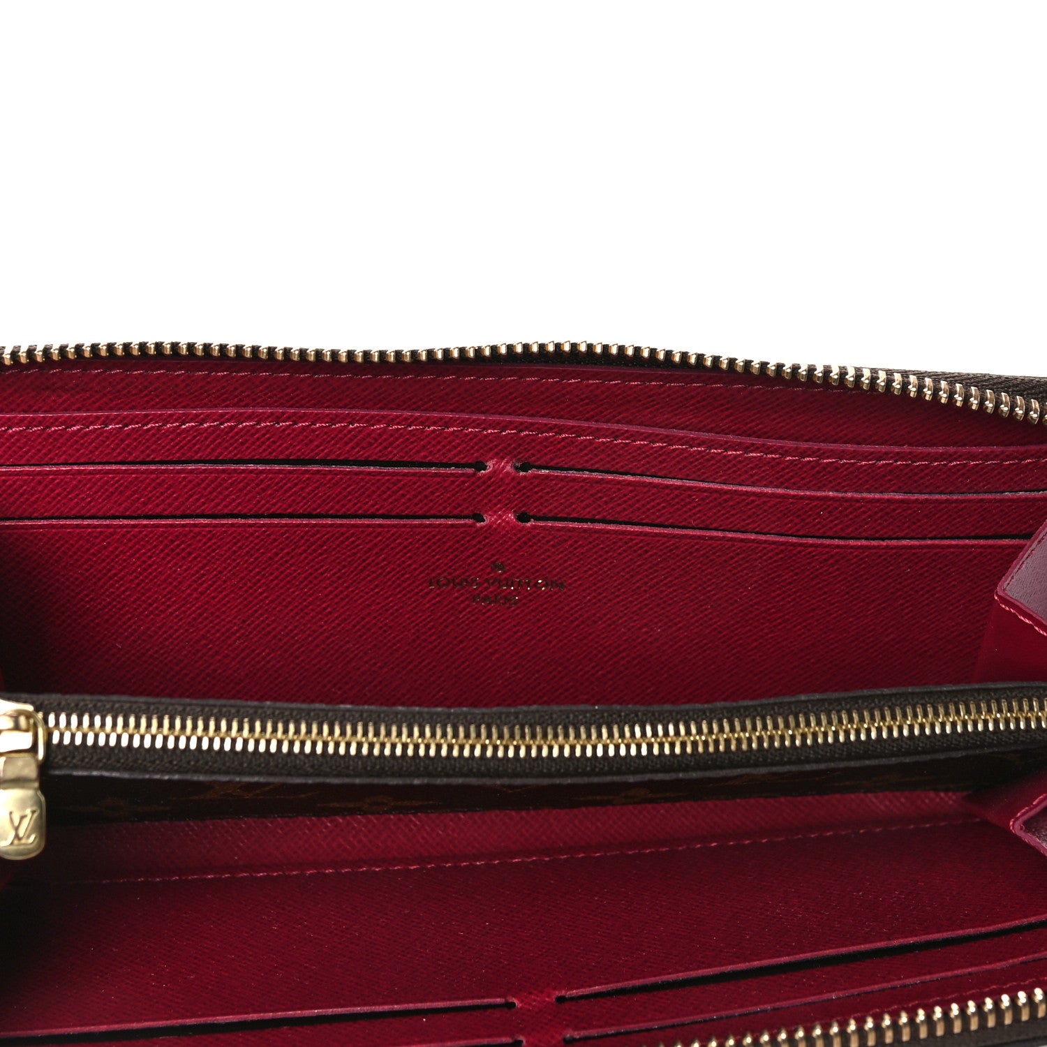 Louis Vuitton Monogram Clemence Wallet Fuchsia 14 of 15