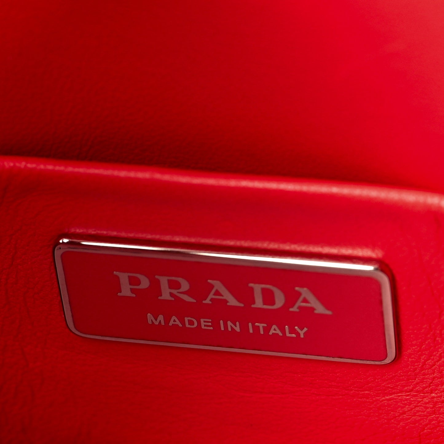 Spazzolato Architectural Line Horizontal Bag Corallo