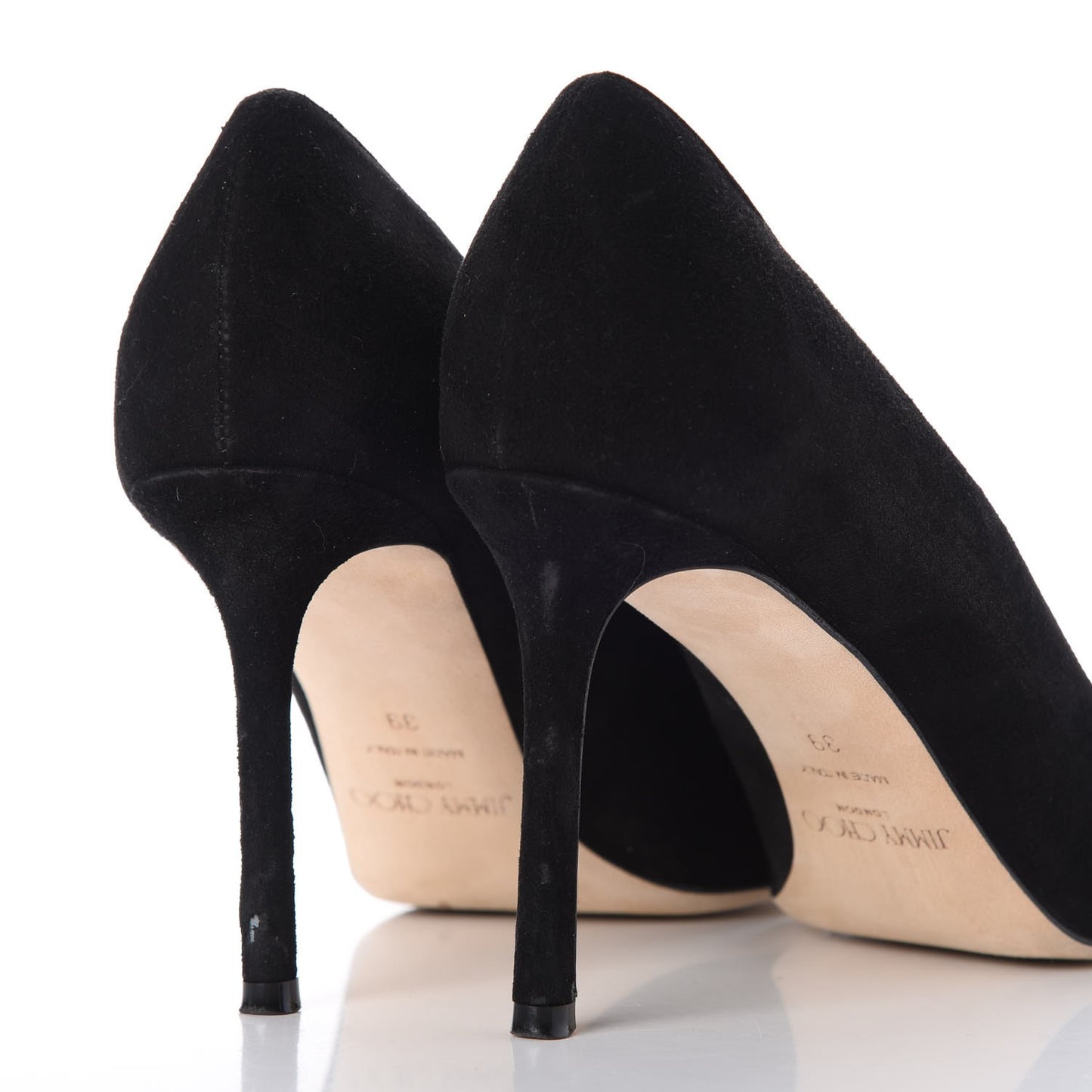 Suede Romy 85 Pumps 39 Black