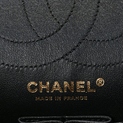 Chanel Calfskin Quilted Spoon Charms Brasserie 2.55 Reissue 225 Flap  Black 5 of 9