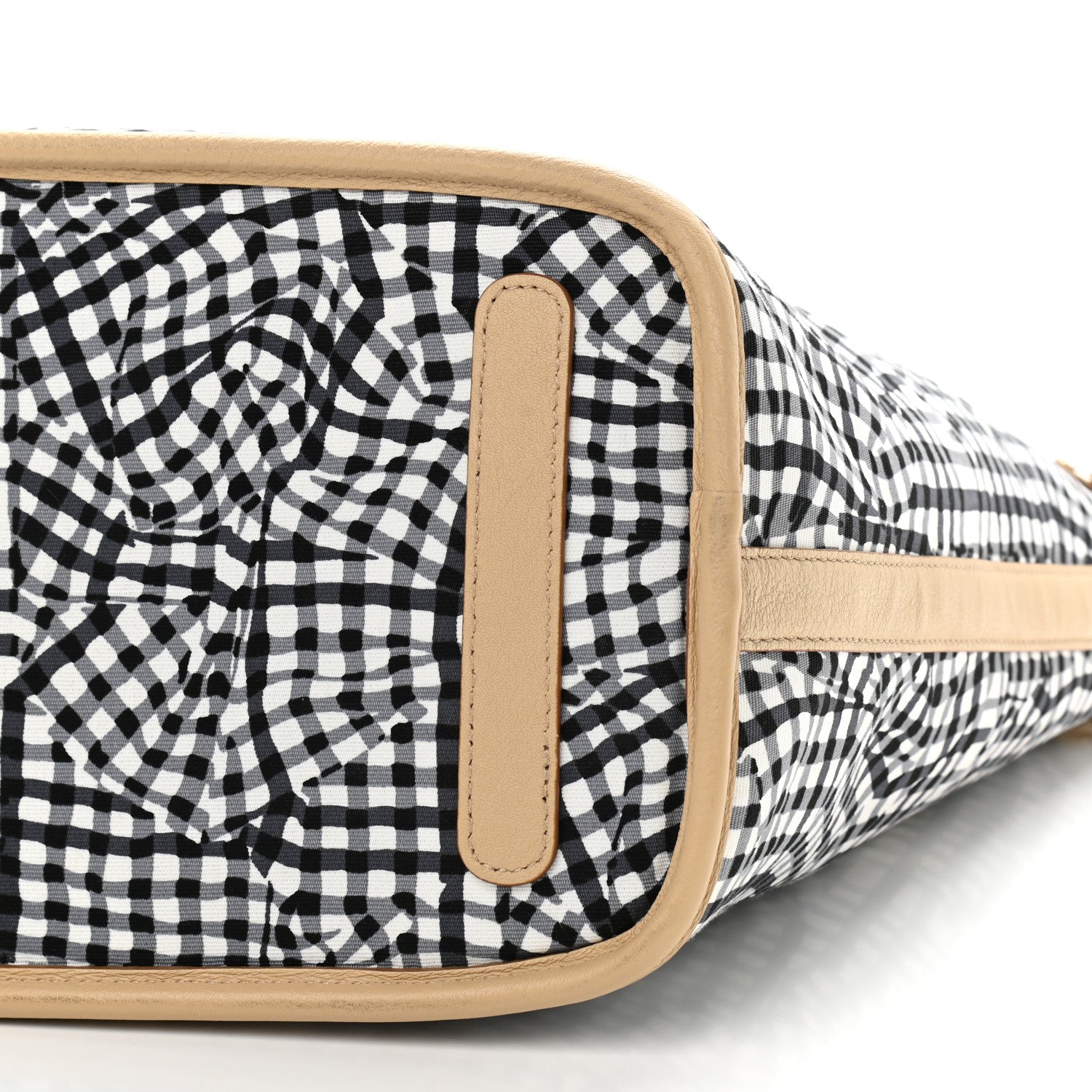 MCM Metallic Visetos Medium Liz Reversible Shopper Tote Gold 15 of 15