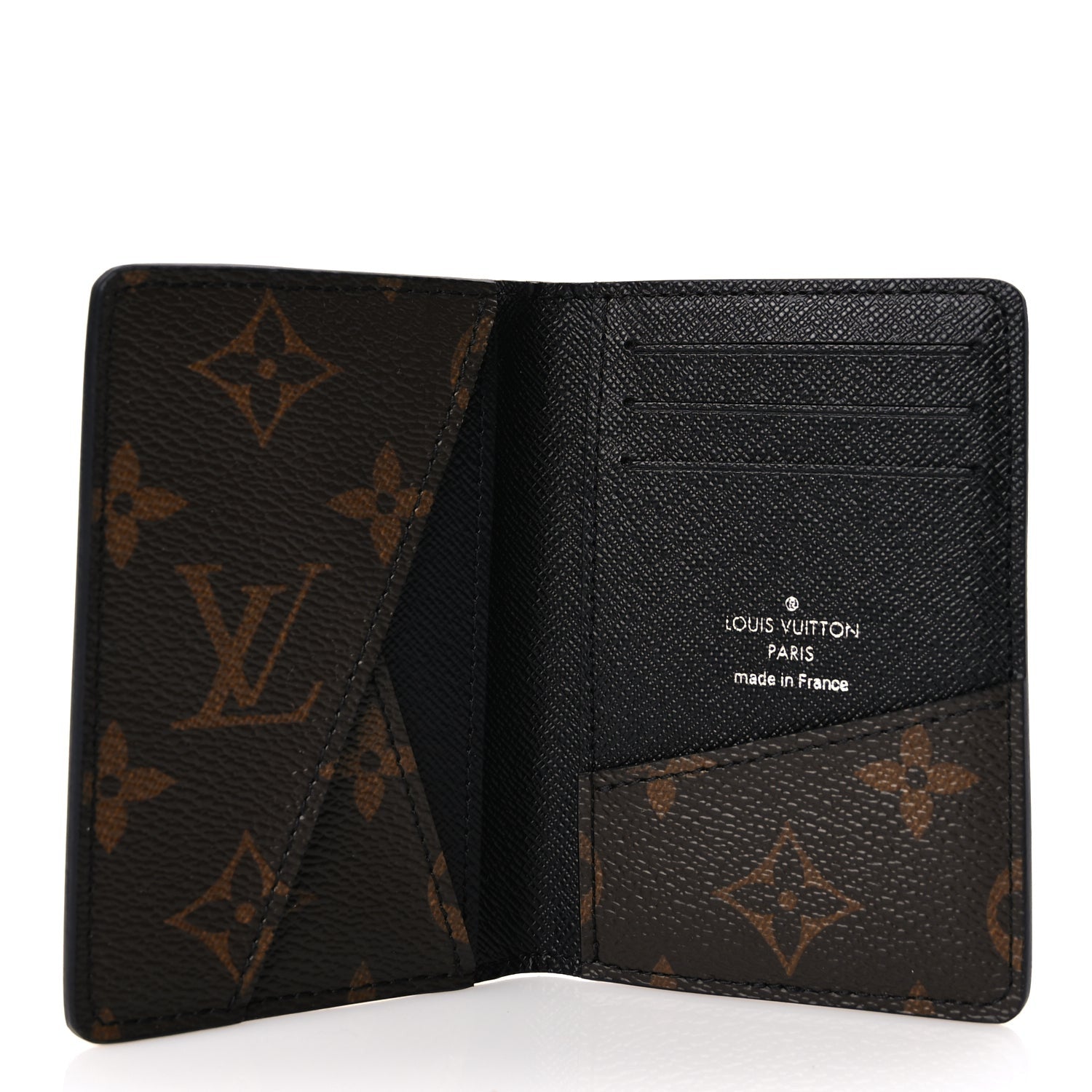 Louis Vuitton Monogram Macassar Pocket Organizer NM 5 of 7