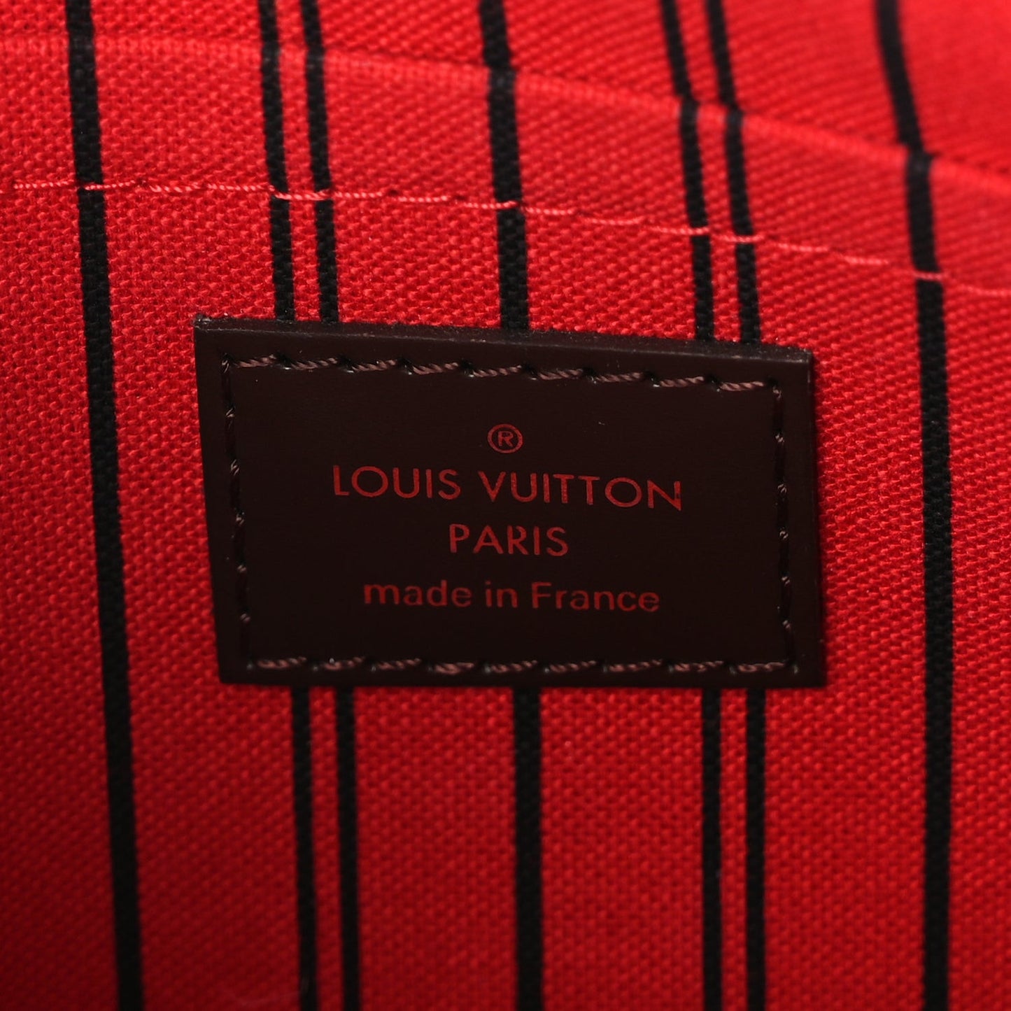 Damier Ebene Neverfull MM GM Pochette