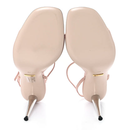 Gucci Malaga Kid Blondie 85mm Slingback Sandals 40 Perfect Pink 6 of 7