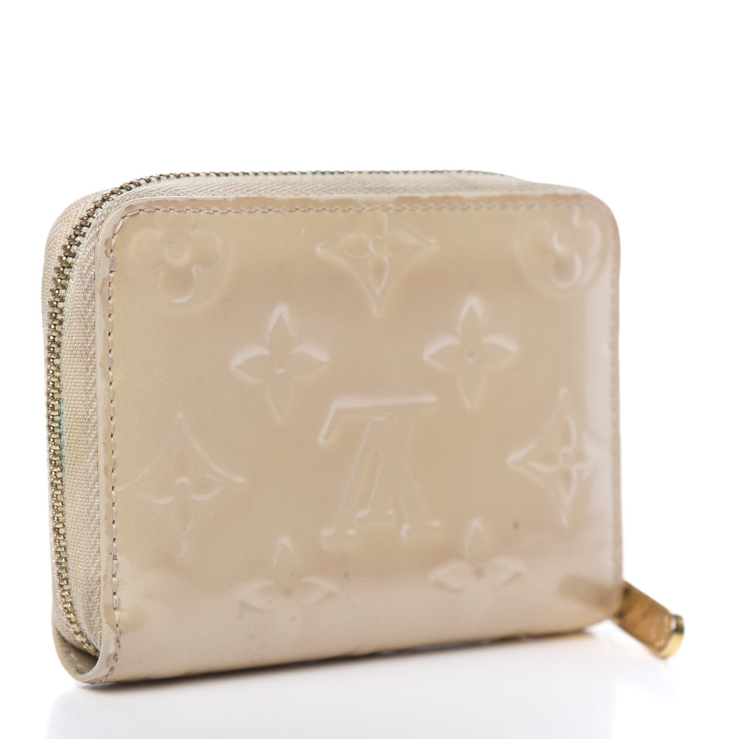 Vernis Zippy Coin Purse Blanc Corail