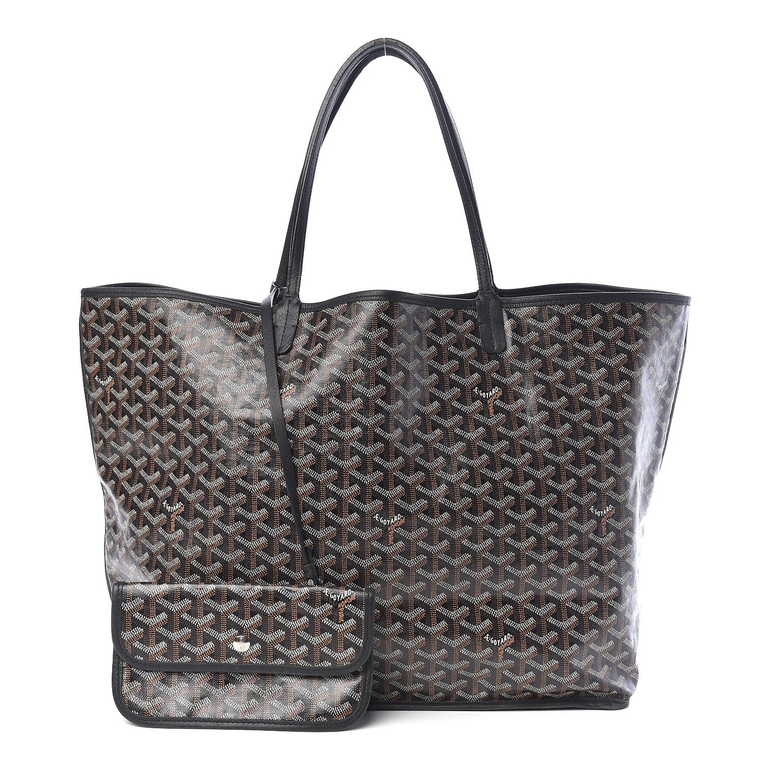 Goyard Goyardine Reversible Anjou GM Black 1 of 22