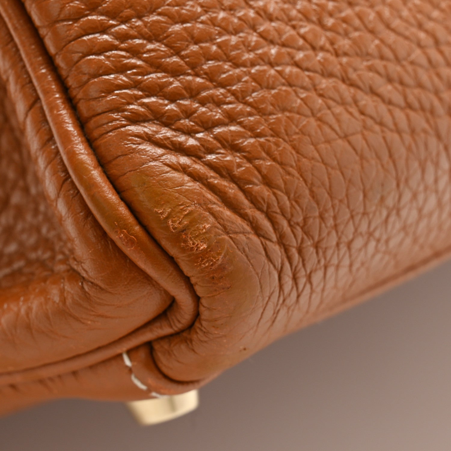 Hermes Togo Kelly Retourne 35 Gold 12 of 12