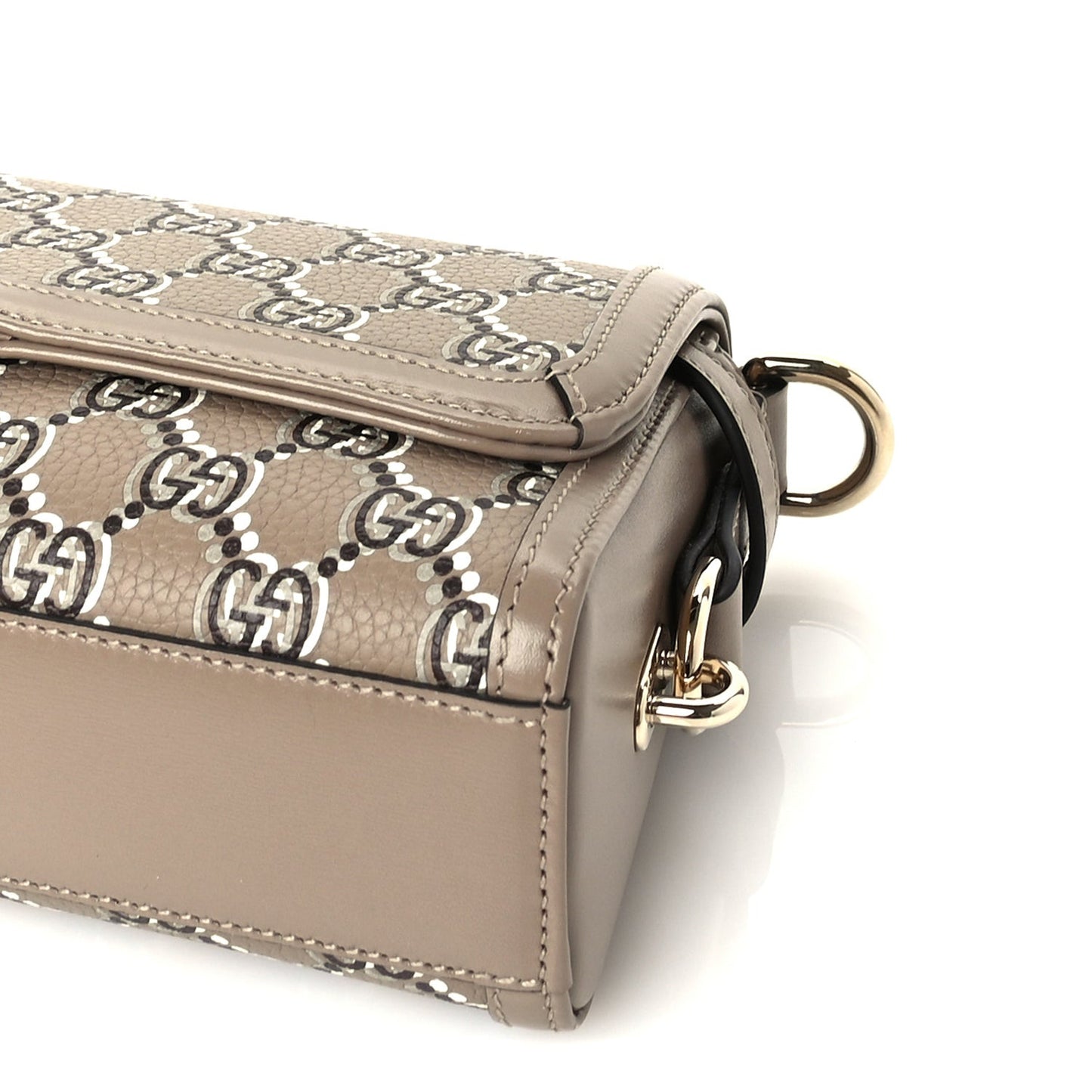 GG Shadow Monogram Small Luce Shoulder Bag  Beige
