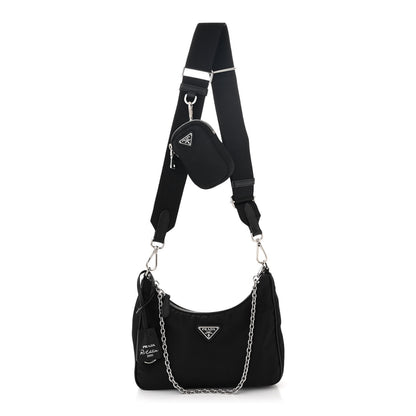 Prada Nylon Re-Edition 2005 Shoulder Bag Black 1 of 11