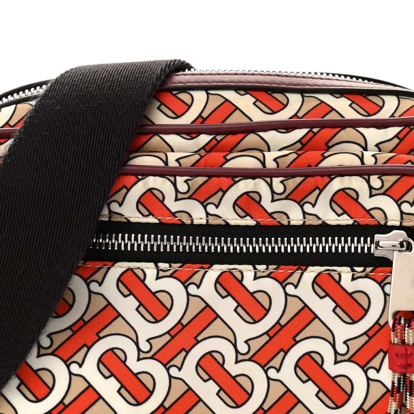 Nylon Monogram Small Camera Bag Vermillion