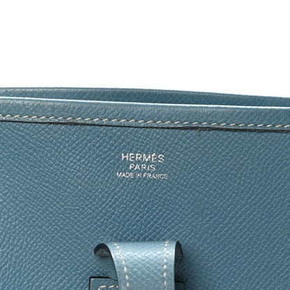 Hermes Epsom Evelyne PM Blue Jean 6 of 11