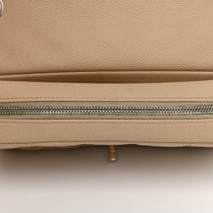 Chanel Caviar Quilted Medium Easy Flap Beige 17 of 18