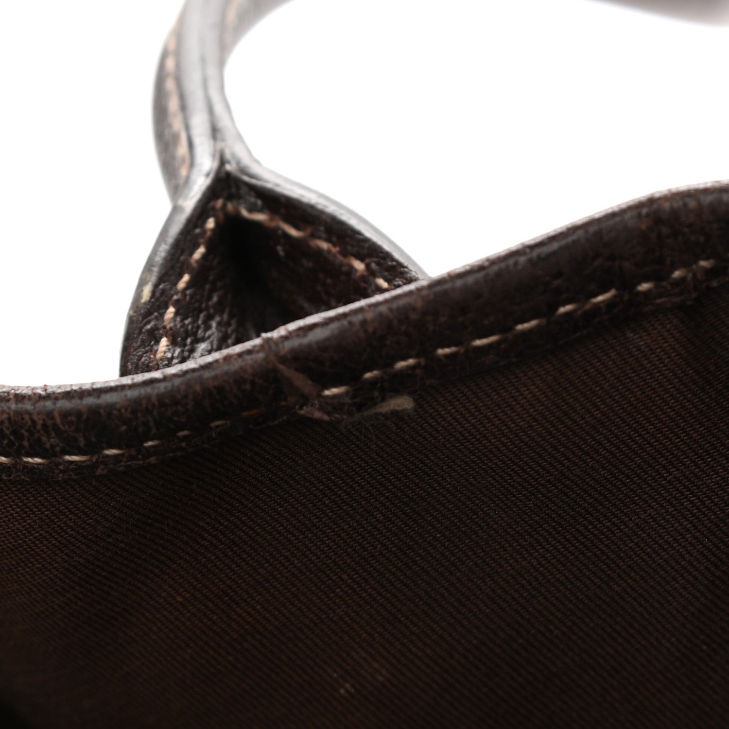 Gucci Monogram Medium Princy Tote Dark Brown 14 of 14