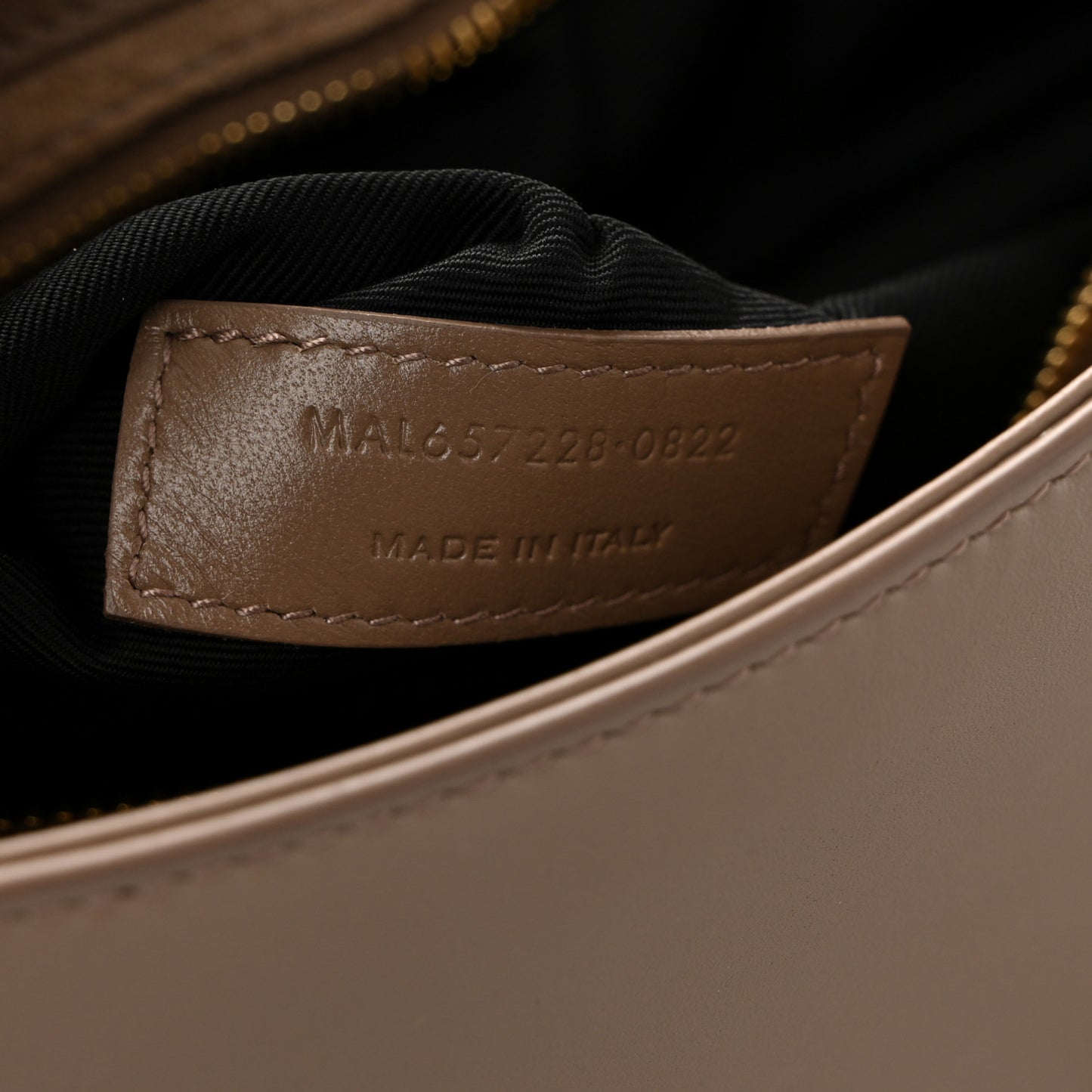 Smooth Calfskin Le 5 A 7 Hobo Taupe