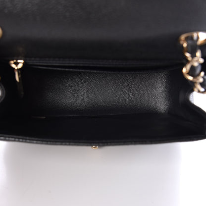 Chanel Caviar Quilted Mini Square Flap Dark Grey 5 of 10