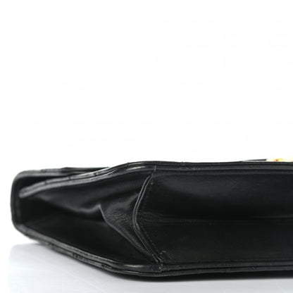 Chanel Lambskin Quilted Medium Single Flap Black 6 of 12