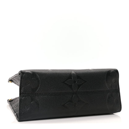 Louis Vuitton Empreinte Monogram Giant Onthego PM  Black 3 of 8