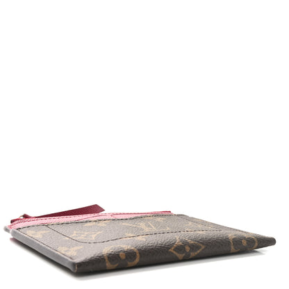Louis Vuitton Monogram Zipped Card Holder Fuchsia 4 of 6