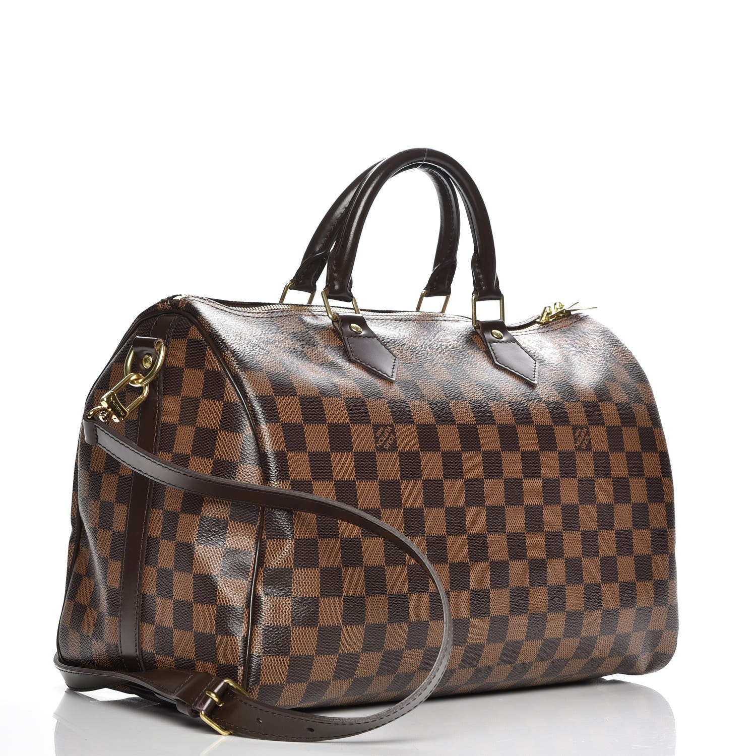 Louis Vuitton Damier Ebene Speedy Bandouliere 35 4 of 9