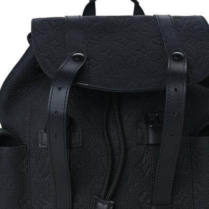 Louis Vuitton Taurillon Monogram Christopher MM Backpack  Black 6 of 8