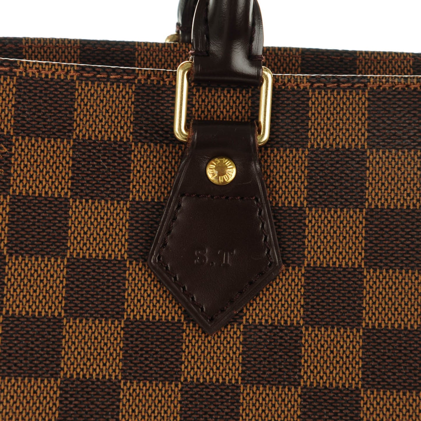 Damier Ebene Sac Plat