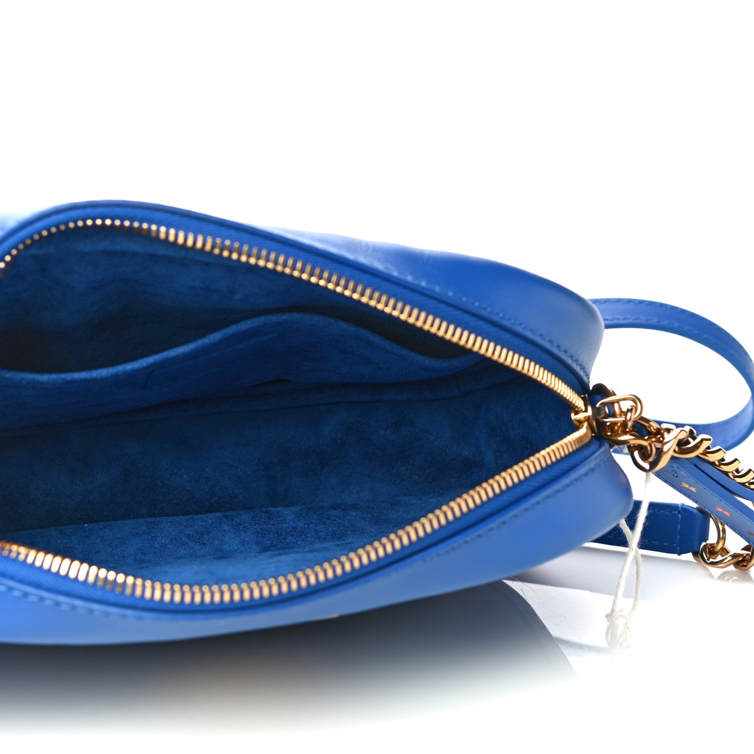 Louis Vuitton Calfskin New Wave Camera Bag Bleu Neon 5 of 19